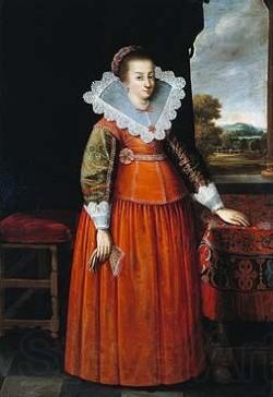 Peeter Danckers de Rij Portrait of a Lady Norge oil painting art